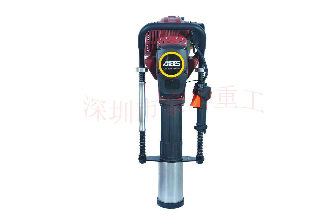 河堤鋼木樁夯樁機(jī)、艾特森汽油打樁HH95MP