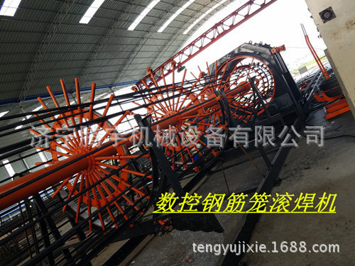供應(yīng)鋼筋籠纏繞機 鋼筋籠繞筋機教學(xué) 鋼筋籠繞筋成型機