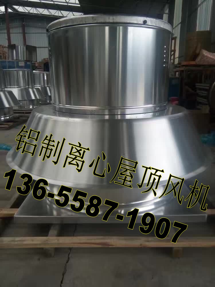 鋁制屋頂排風(fēng)機(jī)RTC-1000-4KW功率，風(fēng)量Q=31000m3/h帶止回閥價