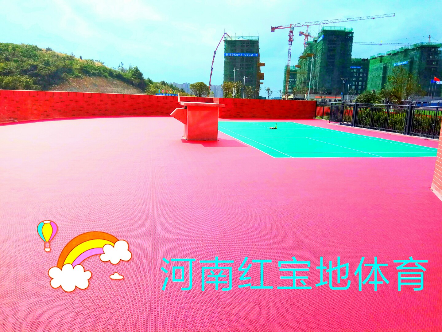 洛陽(yáng)懸浮式地板籃球場(chǎng)
