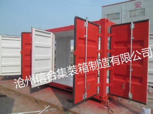多開門集裝箱，多開門集裝箱價格，滄州信合專業(yè)供應多開門集裝箱，報價合理