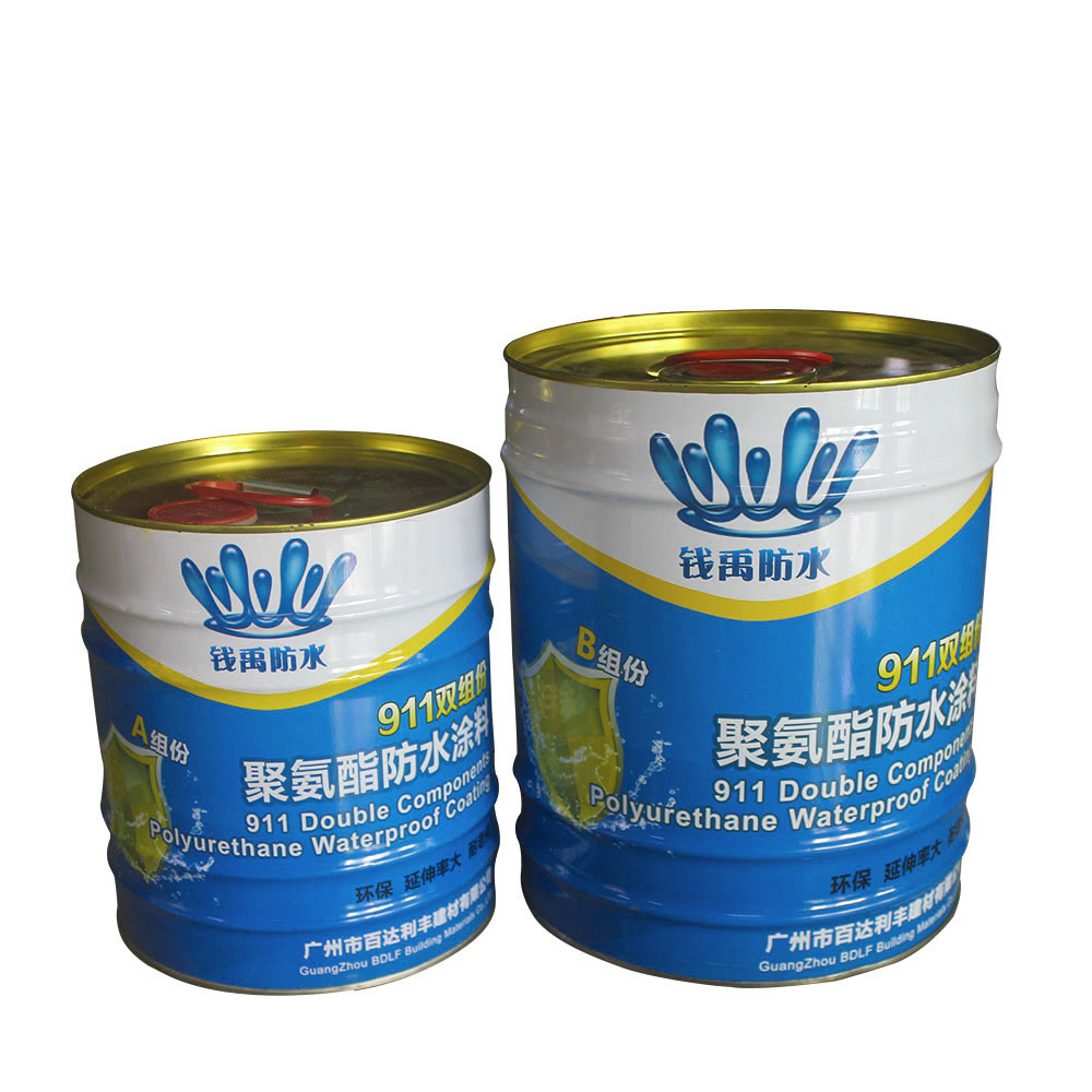 廠家東莞東城911雙組份聚氨酯防水涂料南城區(qū)屋頂屋面防水膠