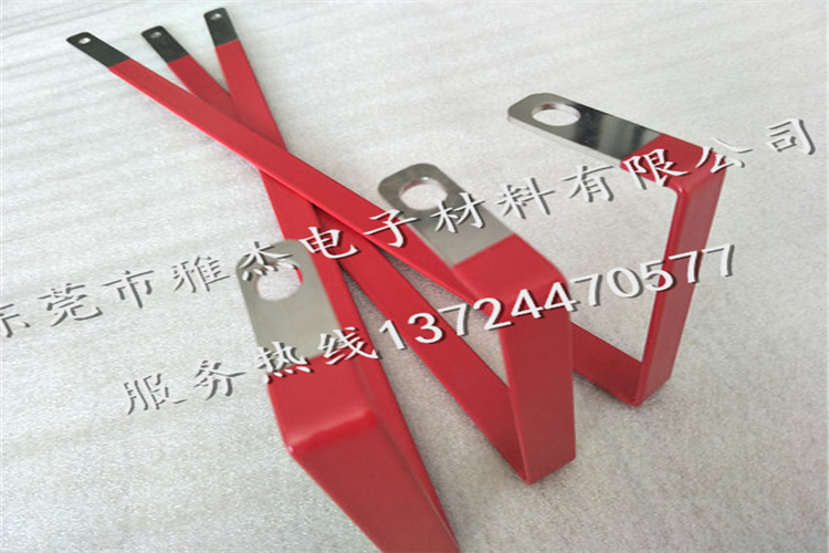 涂層鍍鎳T2紫銅排，新能源電池硬銅排折彎沖孔成型