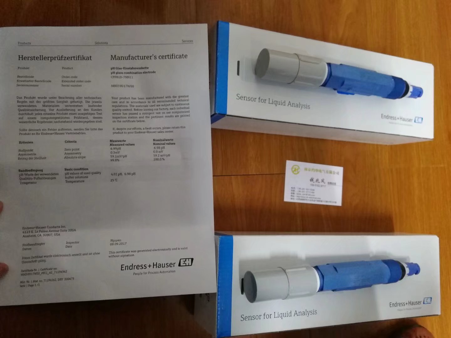 E+H物位計FMX167-A1CME1B7 灼華業(yè)務(wù)拓展，加快報價速度