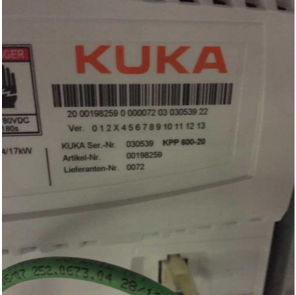 KUKAԴģKKPS-600/20-ESC   00134525 AǱ