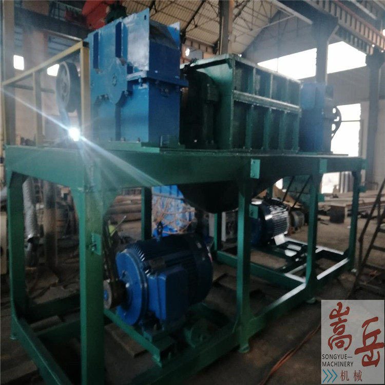 河北邢臺(tái)大型輪胎鋼絲撕碎機(jī) 金屬撕碎機(jī) 鐵板撕碎機(jī)