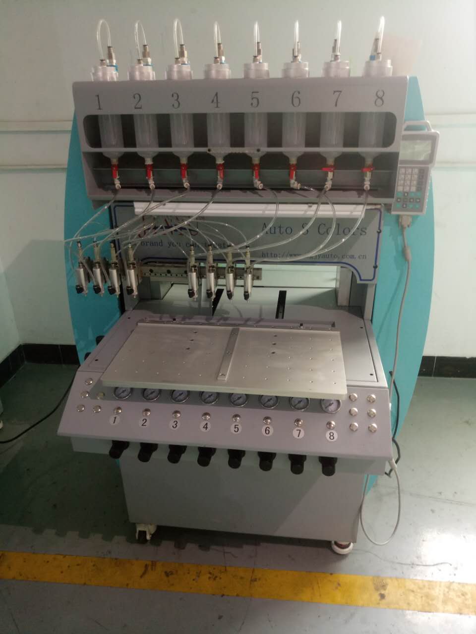 PVC商標滴膠機 全自動點膠機