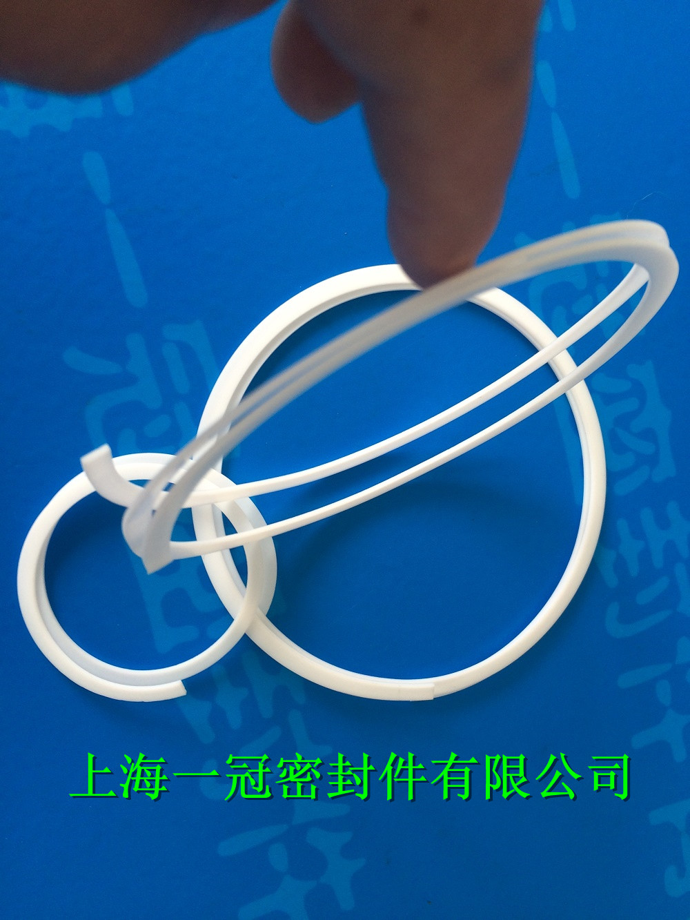 聚四氟乙烯擋圈 四氟螺旋擋圈 PTFE彈性擋圈