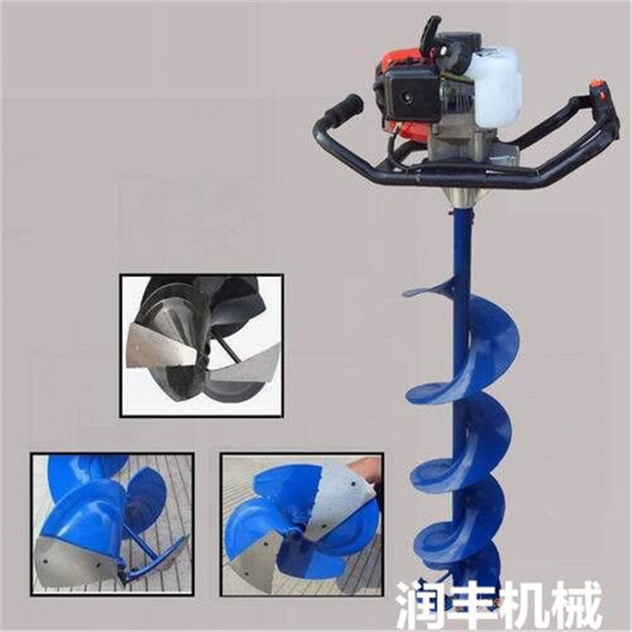 手提式汽油挖坑機(jī) 單人可操作型打孔機(jī) 多種規(guī)格鉆孔機(jī)