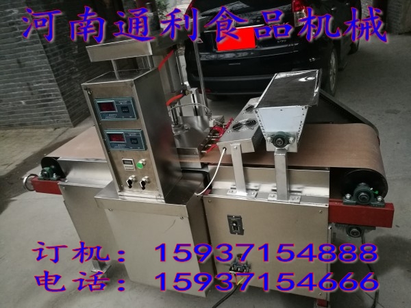 常德全自動烙饃機，圓形單餅機，自動化水烙饃機