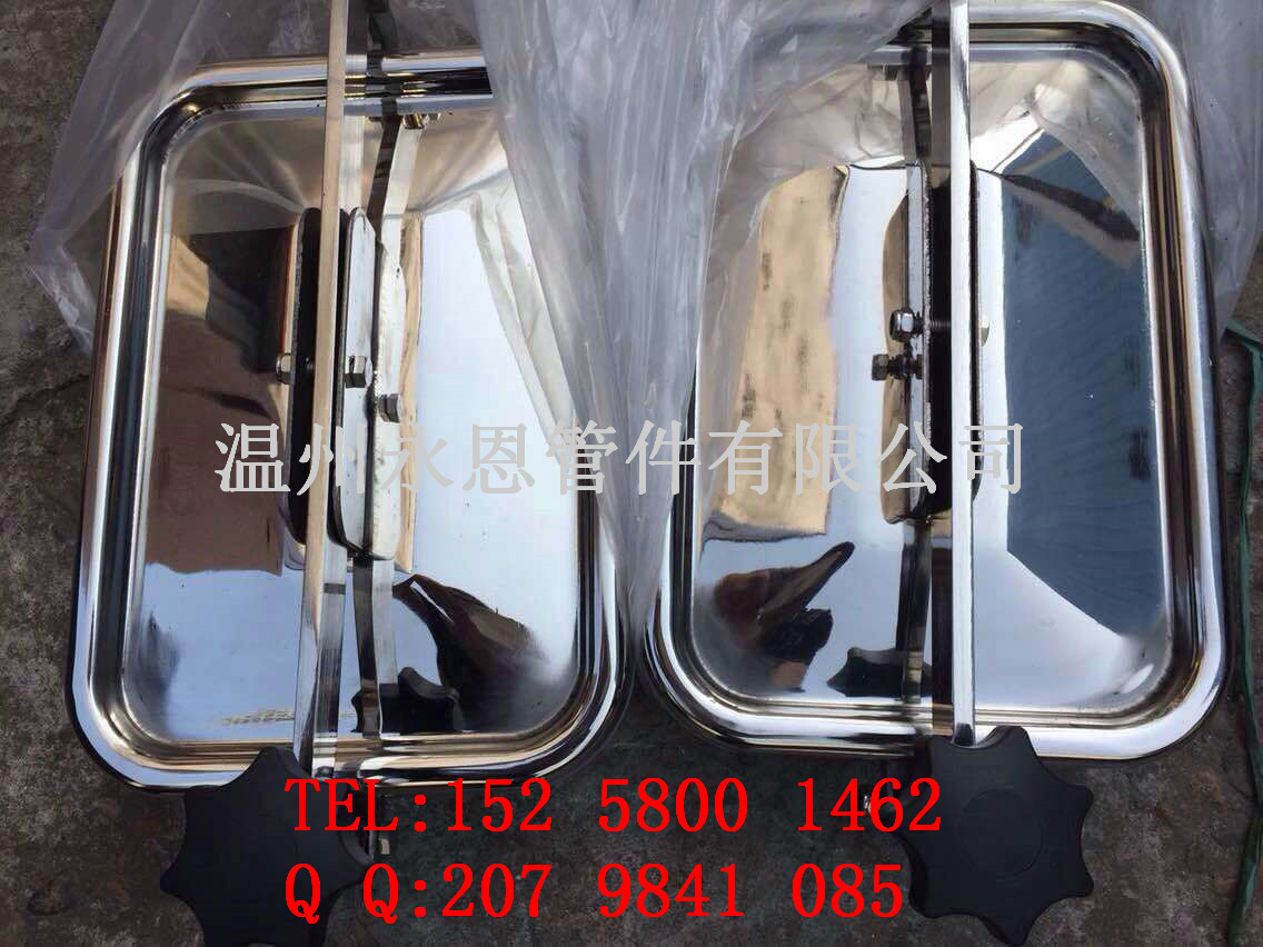 專(zhuān)業(yè)生產(chǎn)定做啤酒設(shè)備不銹鋼方形人孔