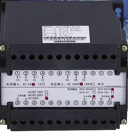 JD194-BS4U3T三相交流電壓變送器 上海儀表電流變送器