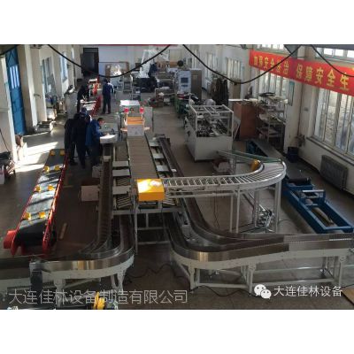 大連佳林面包裝箱機、蒸蛋糕\糕點計數(shù)包裝線