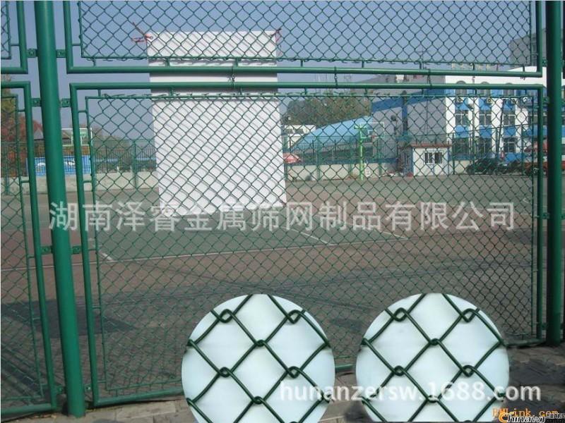 湖南澤睿運(yùn)動(dòng)場(chǎng)圍欄，體育場(chǎng)圍網(wǎng)，球場(chǎng)護(hù)欄網(wǎng)，勾花護(hù)欄網(wǎng)