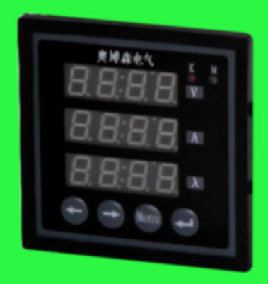 HY-1008L型三相電壓、電流、功率、功率因數(shù)、頻率、電度儀表