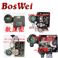 內(nèi)置PTM信號反饋，LCD數(shù)顯的電氣閥門定位器