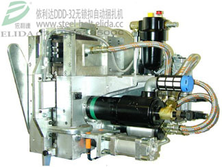 依利達(dá)直銷無鎖扣自動(dòng)捆扎機(jī)頭*自動(dòng)無扣式鋼帶打捆機(jī)頭*免鐵扣式鋼帶捆包機(jī)頭