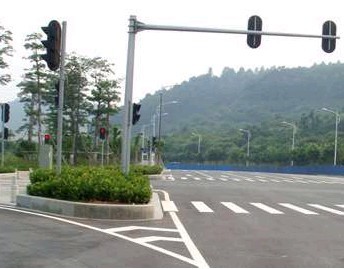 東莞2011道路劃線，車位劃線，中山減速線
