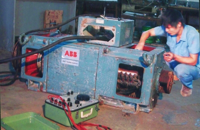 直流電動機修理，ABB直流馬達修理
