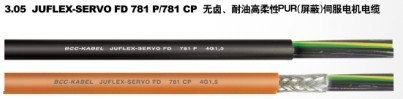 無鹵、超高柔性(屏蔽)伺服電機電纜0.6/1KV