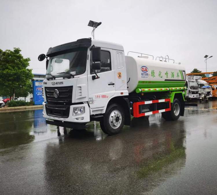 東風華神抑塵霧炮灑水車 城市環(huán)衛(wèi)綠化噴灑車 操作簡單更省人工