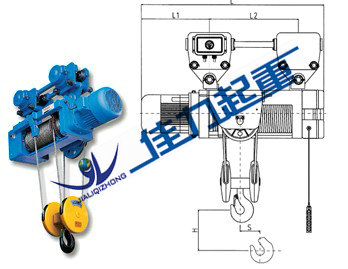日本HHH電動葫蘆，HHH電動葫蘆，日本日智BCP2型電動葫蘆，佳力起重