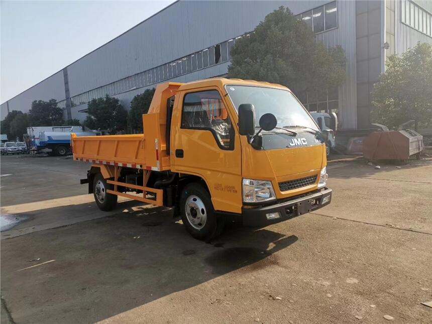 2023新規(guī)藍牌國六江鈴單排座自卸車廠家，上戶無憂！