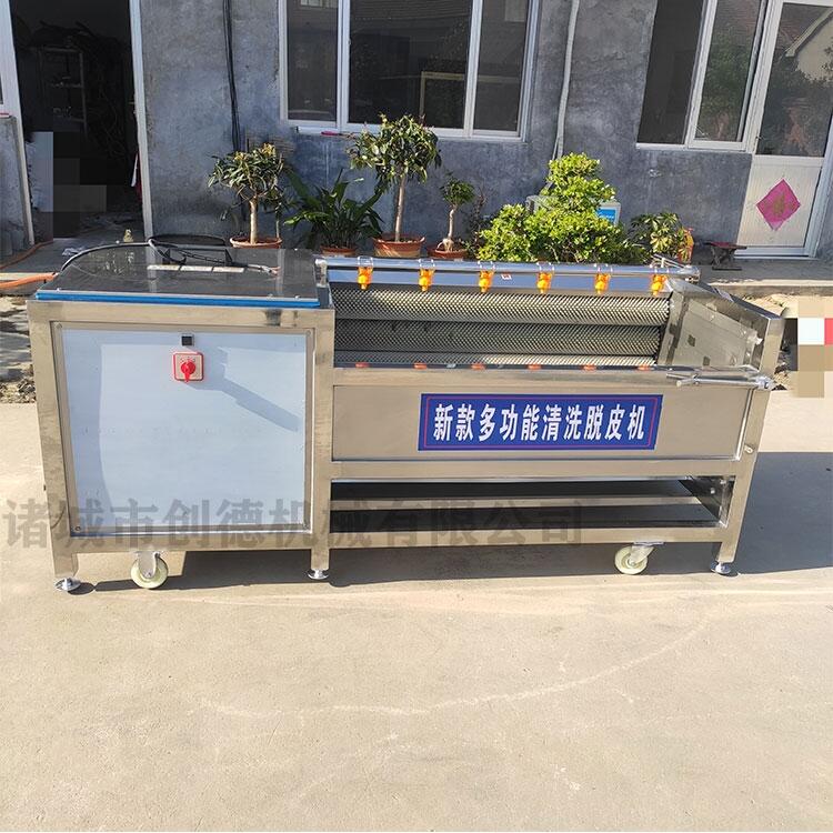 土豆毛輥去皮機(jī) 蓮藕去泥機(jī)