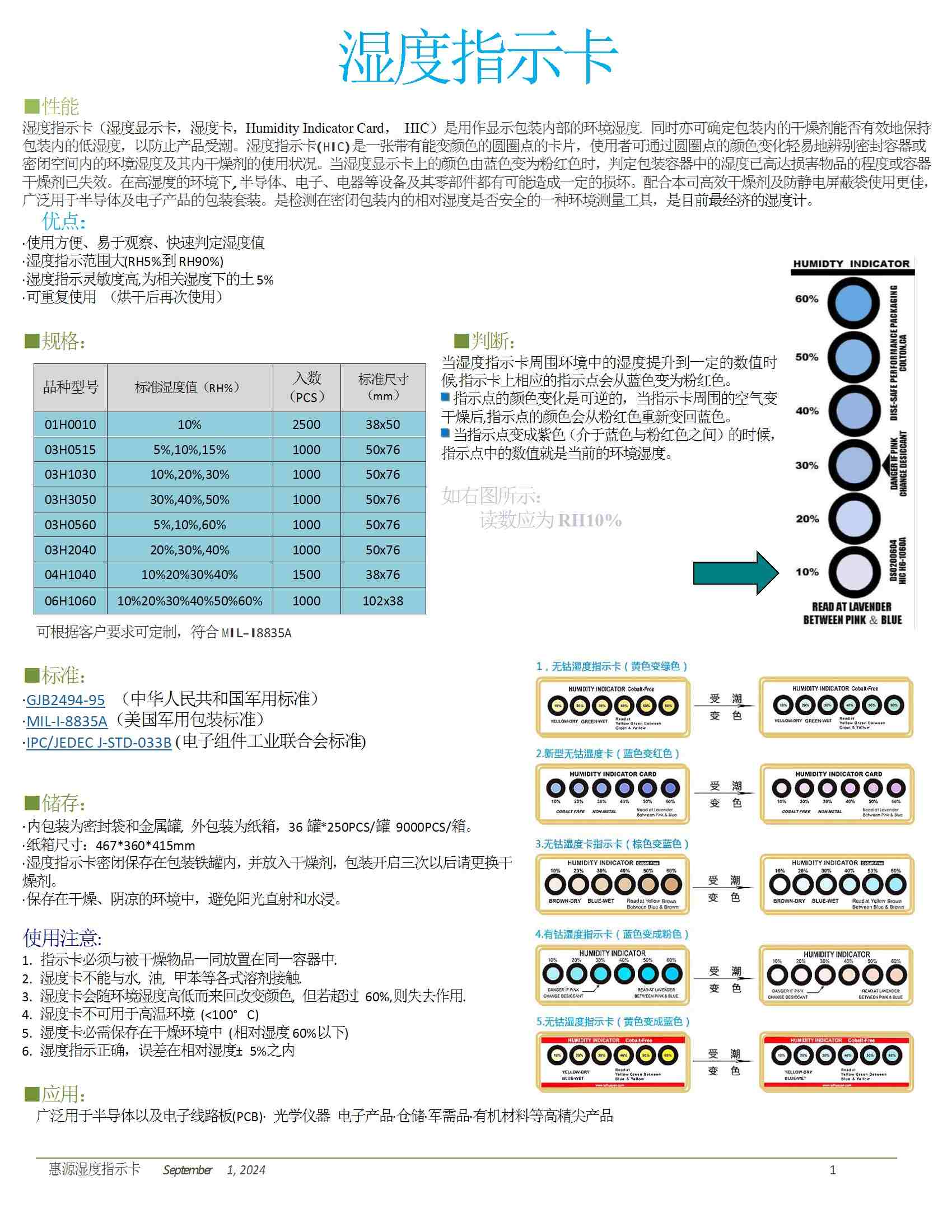 江門(mén)6點(diǎn)濕度指示卡顯示器