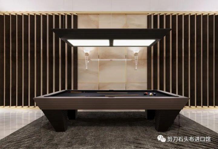 豪宅里的桌球室，進口臺球桌品牌推薦