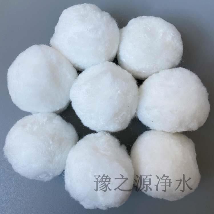 自來(lái)水凈化泰安改性纖維球?yàn)V料效果