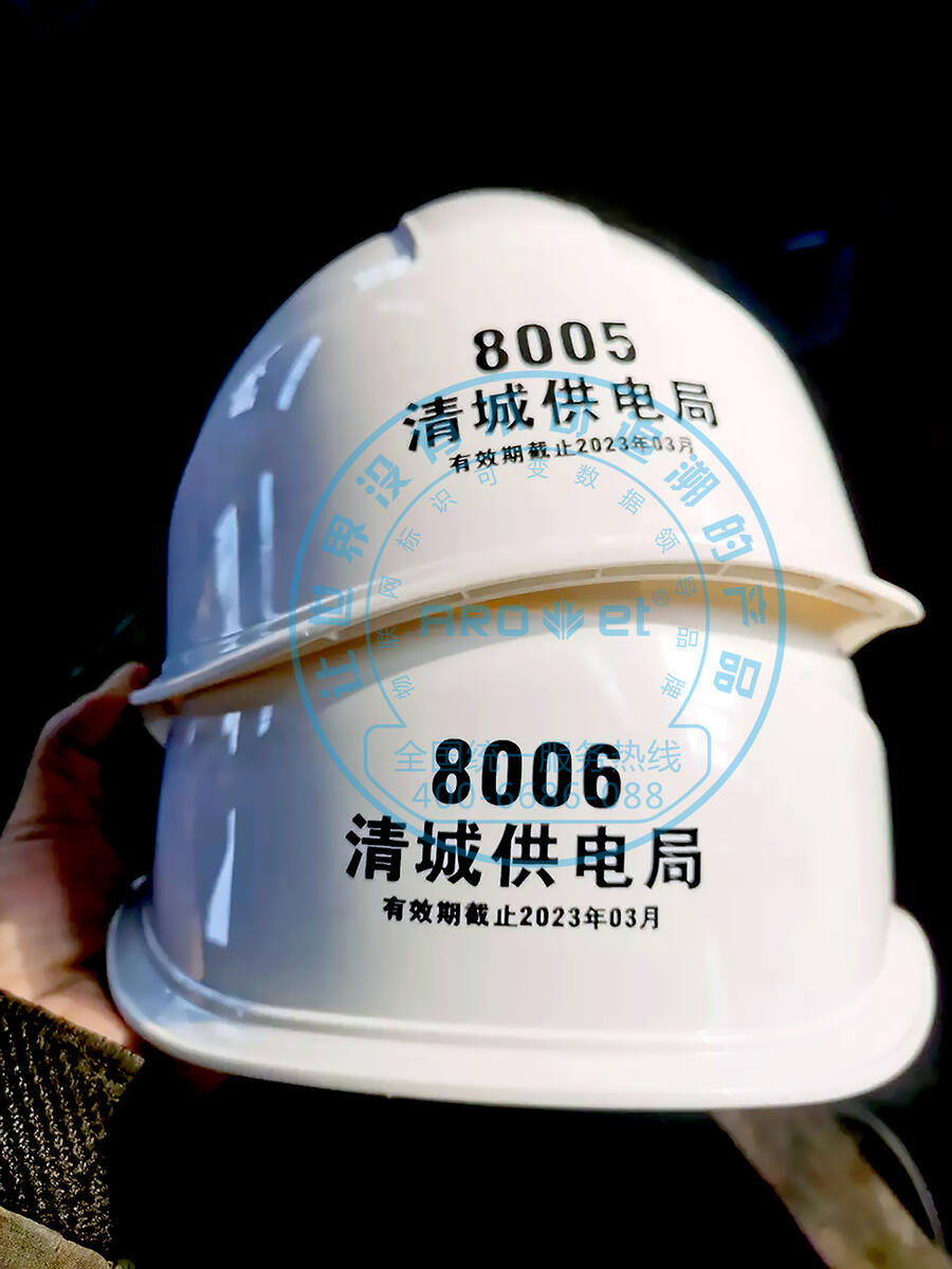 廣東阿諾捷安全帽噴印機  安全帽logo噴碼設備廠家