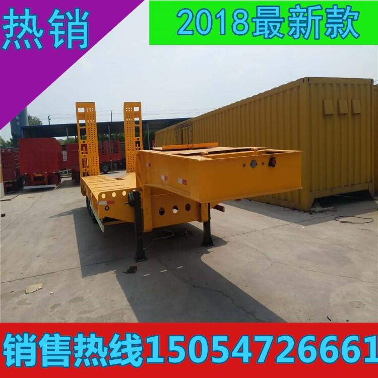 廠(chǎng)家供銷(xiāo)半掛車(chē)13.75米低平板半掛車(chē) 今日價(jià)格