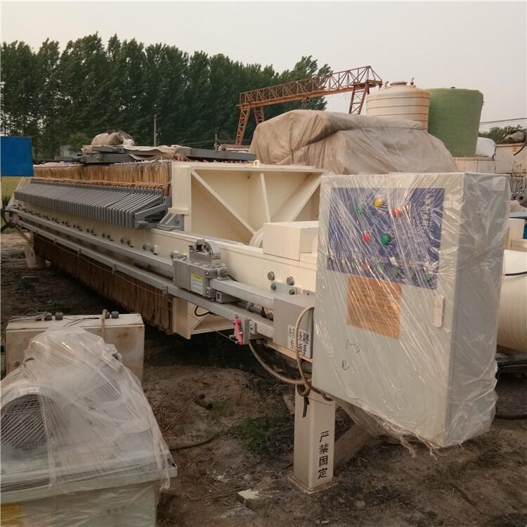 150平方全新景津壓濾機(jī) 全自動(dòng)板框過(guò)濾機(jī) 暗流壓濾機(jī)
