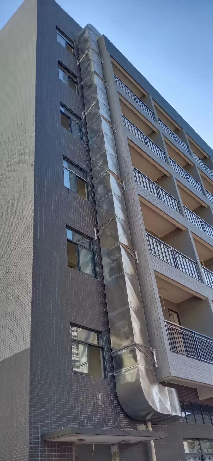 東莞廚美節(jié)能酒店工廠學校食堂餐館餐飲通風工程設計安裝公司