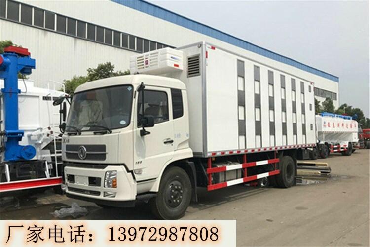 張家港天津散裝飼料運(yùn)輸車的價(jià)格，宿遷運(yùn)豬車廠家在哪