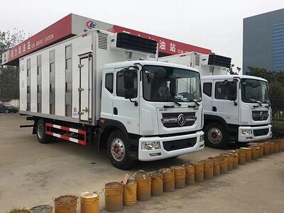 梅州物流公司專用恒溫運豬車銷售價格