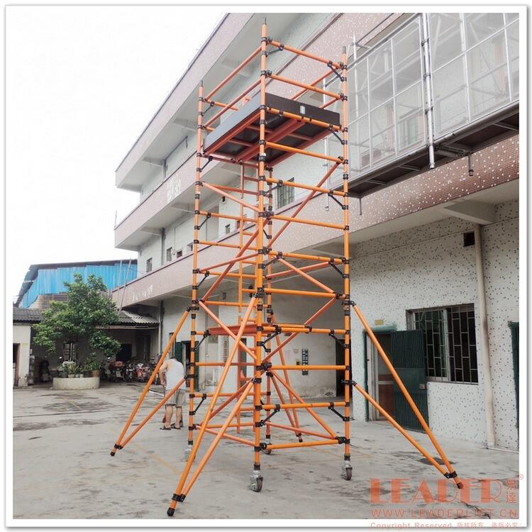 簡易作業(yè)平臺 絕緣型登高平臺 絕緣不導電 易搭易收 低空電力作業(yè)