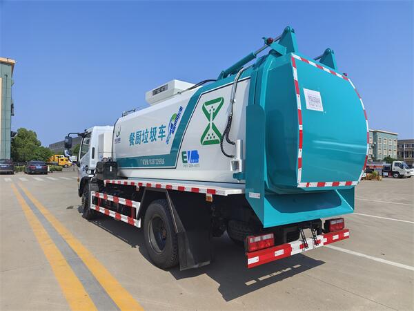 新能源江鈴餐廚垃圾收集車混動餐廚垃圾收集車圖片大全