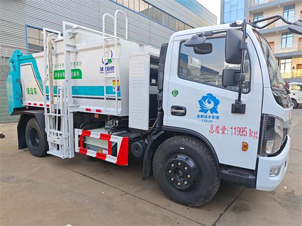 新能源二手廚余垃圾清運(yùn)車混動(dòng)廚余垃圾清運(yùn)車工廠在哪