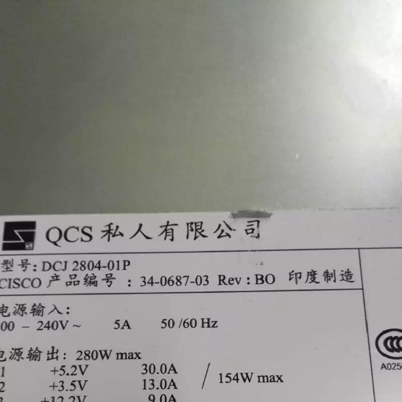 DCJ2804-01P PWR-7200-AC 34-0687-03 路由器電源模塊