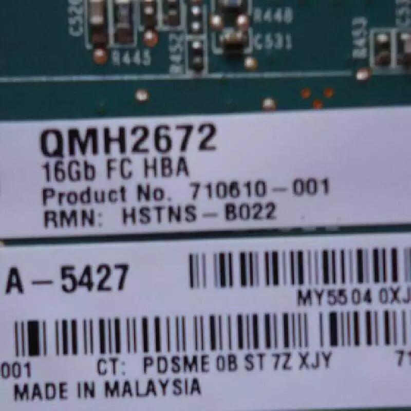 710608-B21 711305-001 QMH2672 16Gb刀片服務器光纖通道卡