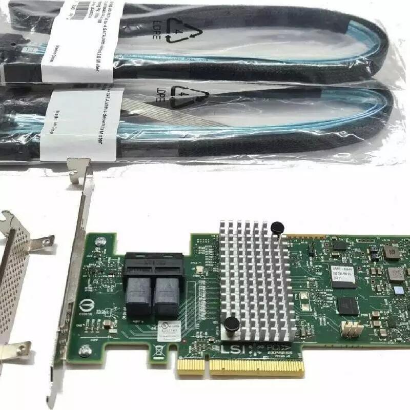 LSI 9340-8I SAS3008 12Gb M1215 46C9115 ֱͨU(ku)չ