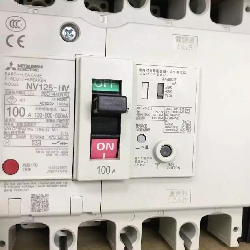 NV125-SV 3P 80A 100-440V 30MA CE ܚ©는·