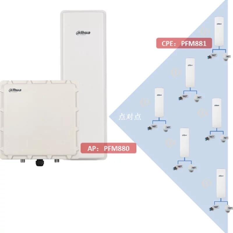 大華 DH-PFM880 DH-PFM880E 室外無線AP基站 WIFI無線網(wǎng)橋