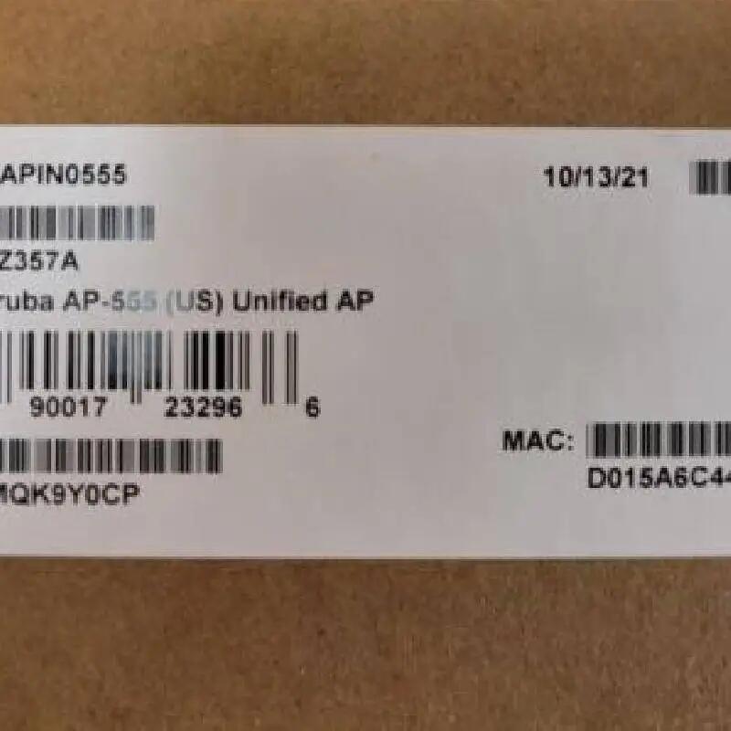 APIN0555 JZ357A Aruba AP-555-US 吸頂無線AP WiFi6