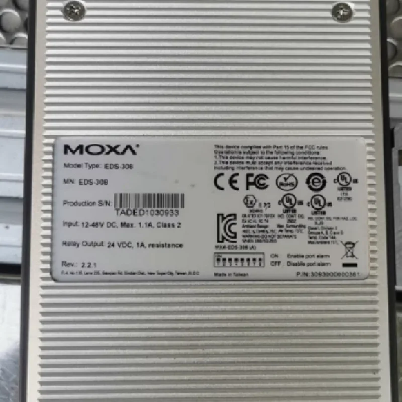 MOXA EDS-G308 EDS-G308-T 8口千兆非網(wǎng)管型工業(yè)以太網(wǎng)交換機