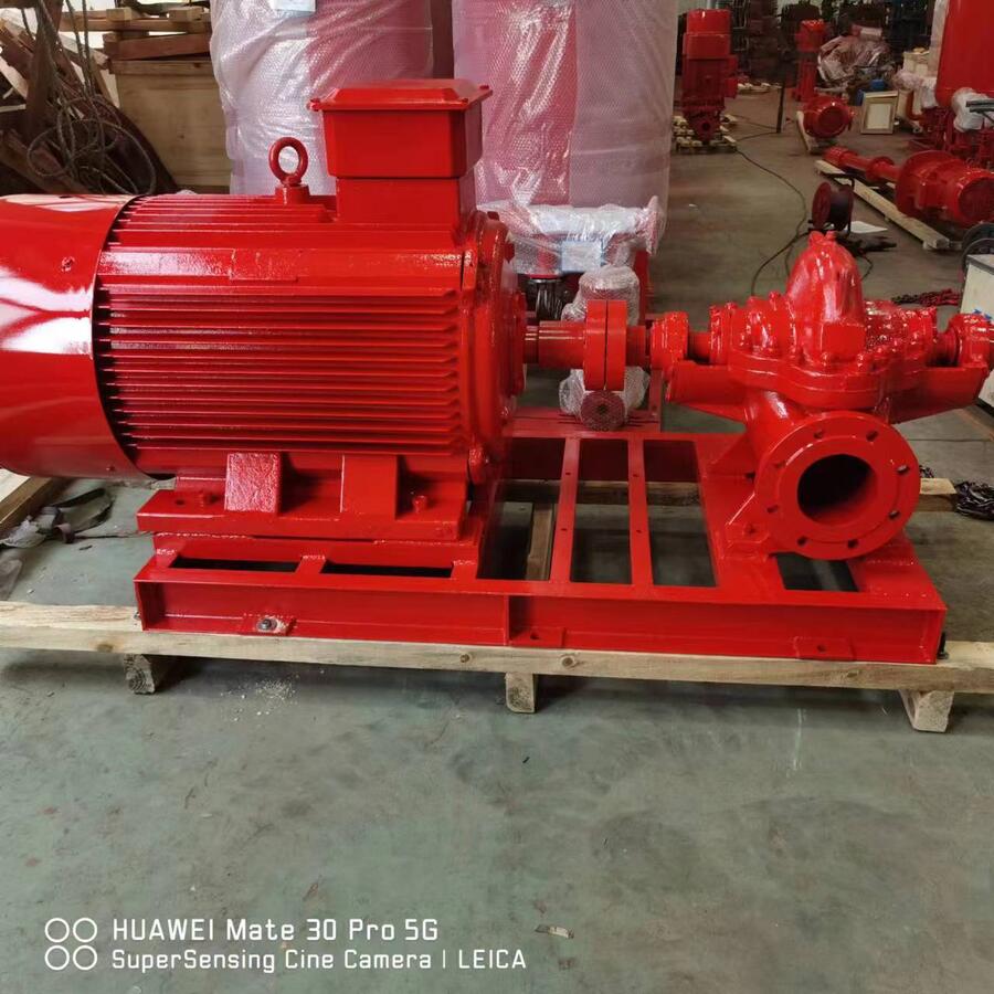 消防泵安裝案例低頻巡檢柜132KW大廠縣