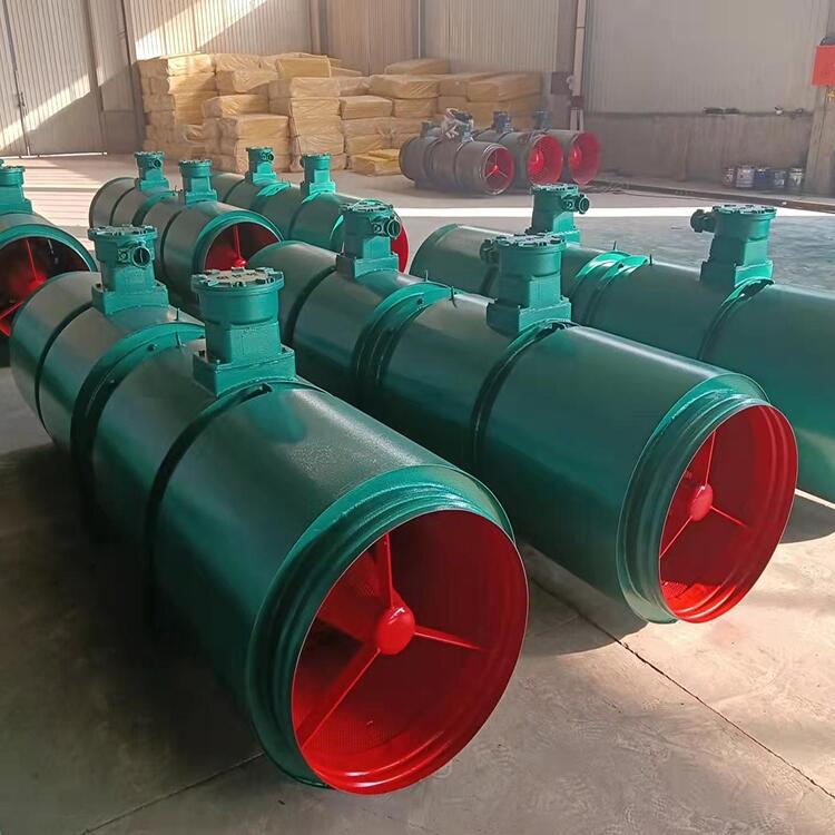 安運礦用風(fēng)機廠家供應(yīng)FBD7.1/2X37變頻局部通風(fēng)機