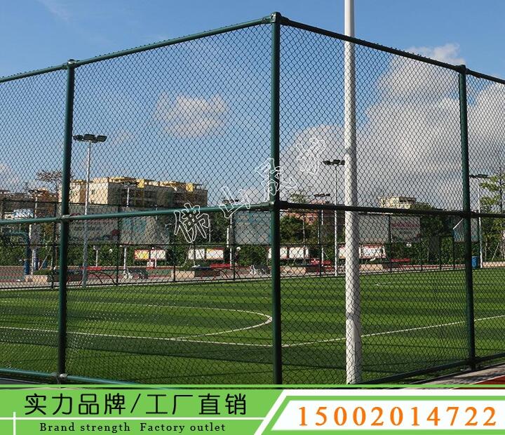 河源教學(xué)樓圍欄 體育場護(hù)欄網(wǎng) 惠州浸塑勾花網(wǎng)批發(fā)